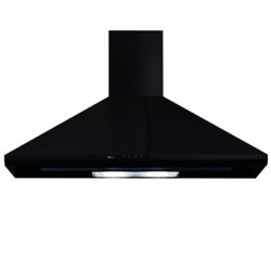 Britannia K240-90-K Chimney Cooker Hood, Black